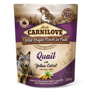 Carnilove Dog Pouch Quail&Yellow Carrot 300g