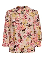 Bluzki damskie - VERO MODA Bluzka damska, Sepia Rose/Aop: gigi, XS - miniaturka - grafika 1