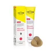 Farby do włosów i szampony koloryzujące - ALFAPARF YELLOW Farba do włosów 9 - Bardzo jasny naturalny blond - 100ml - NOWA - miniaturka - grafika 1