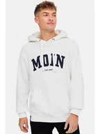 Bluzy męskie - Derbe Bluza w kolorze białym - miniaturka - grafika 1