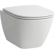 Miski WC - Laufen Lua miska WC wisząca Rimless Laufen Clean Coat biała H8200804000001 - miniaturka - grafika 1