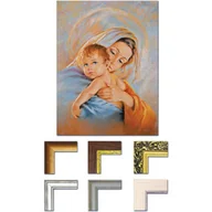 Ikony i obrazy sakralne - Obraz Matka Boża z Dzieciątkiem Jezus - miniaturka - grafika 1