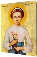 Ikony i obrazy sakralne - Ikona Błogosławionej Karoliny Kózkówny: Męczeństwo i Wiara - miniaturka - grafika 1