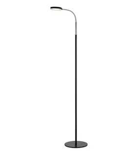 Markslojd Stojąca Lampa podłogowa FLEX 106465 metalowa OPRAWA LED 5W IP20 Czarny - Lampy stojące - miniaturka - grafika 1
