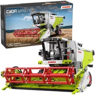 Klocki - Klocki konstrukcyjne CaDA Kombajn Claas Dominator 370 w skali 1:17 58 cm 4567 elementów - miniaturka - grafika 1