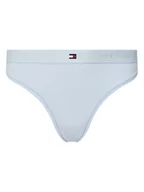 Majtki damskie - Tommy Hilfiger Stringi UW0UW04146 Błękitny - miniaturka - grafika 1