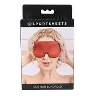 Akcesoria do bielizny - Sportsheets Saffron Blindfold opaska na oczy Red - miniaturka - grafika 1
