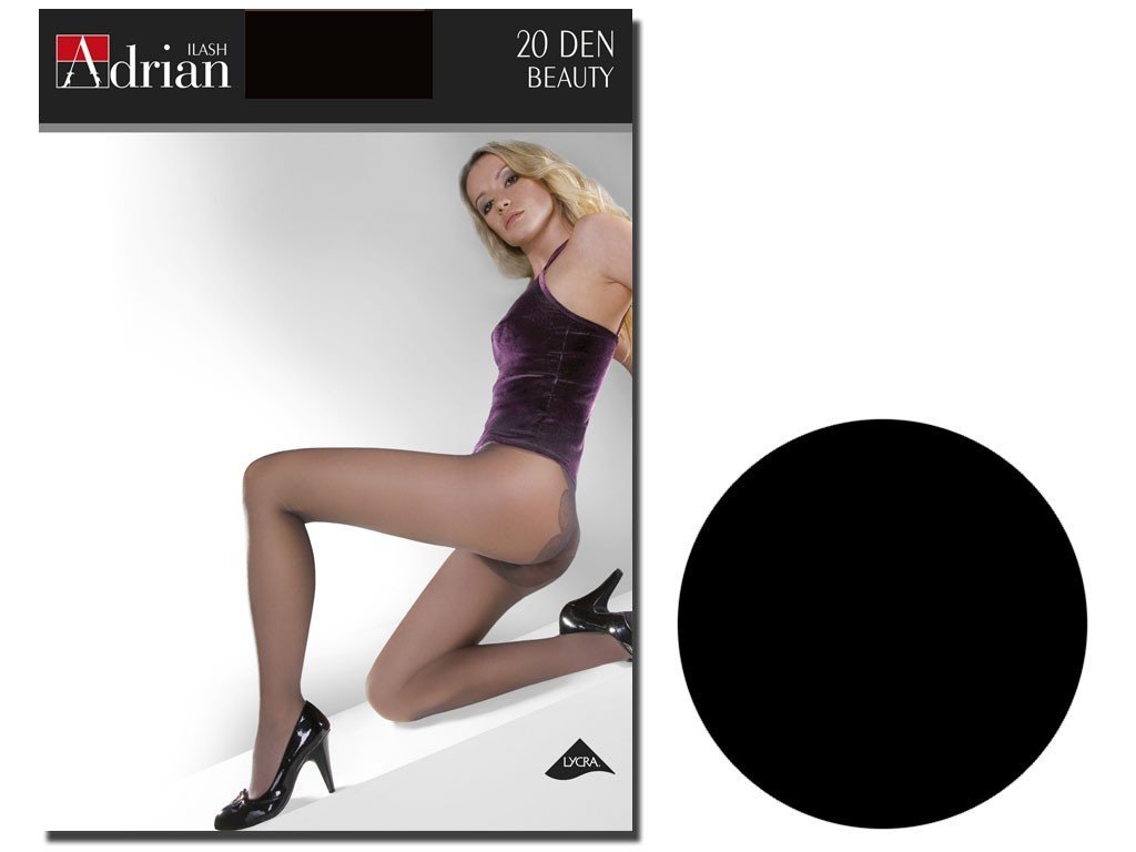 Rajstopy 20 Den Gładkie Beauty Adrian Nero 4