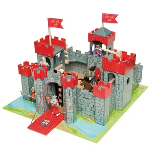 Zamek drewniany zabawka  Lwie Serce Le Toy Van - Klocki - miniaturka - grafika 1