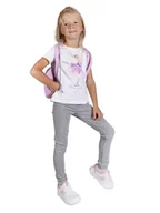 Legginsy - Legginsy dziewczęce grube szare 110 YOCLUB - miniaturka - grafika 1