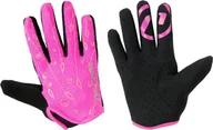 Rękawiczki rowerowe - Accent Rękawiczki dziecięce Accent Elsa różowe L/XL S/M - miniaturka - grafika 1