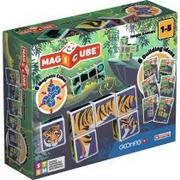 Klocki - GeoMag zestaw Magicube Jungle animals - miniaturka - grafika 1