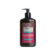 Szampony do włosów - Keratin Shampoo Naturalny szampon do włosów z keratyną - 400 ml - miniaturka - grafika 1