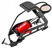 Pompki rowerowe - POMPKA NOŻNA SAMOCHODOWA MANOMETR 11BAR METALOWA - miniaturka - grafika 1