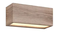 Lampy ogrodowe - Mayenne kinkiet zewnętrzny 2xE14 imitacja drewna 218560235 - miniaturka - grafika 1