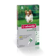 Pozostałe akcesoria dla psów - Bayer Advantix Spot-on 4x0,4 ml (do 4 kg) PBYE005 - miniaturka - grafika 1