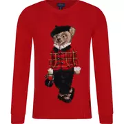 Swetry dla dziewczynek - POLO RALPH LAUREN Sweter | Regular Fit - miniaturka - grafika 1