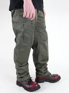 Spodnie męskie - spodnie bojówki US FELDHOSE TYP BDU OLIVE-XS - miniaturka - grafika 1