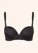 Biustonosze - Calvin Klein Biustonosz Push-Up Perfectly Fit schwarz - miniaturka - grafika 1