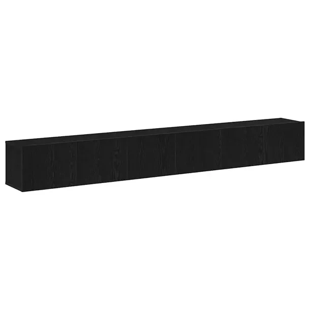 Zestaw szafek RTV 3 pcs Czarny dąb 80 x 30 x 30 cm
