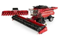 Samochody i pojazdy dla dzieci - Metalowy kombajn Case IH AFS Connect 9250 z 2 hederami 1:32 Model Wysoka Jakość - miniaturka - grafika 1
