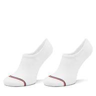 Skarpetki damskie - Zestaw 2 par stopek unisex Tommy Hilfiger 701228179 Biały - miniaturka - grafika 1