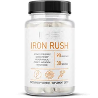 Witaminy i minerały dla sportowców - IRON HORSE Iron Rush 90vegcaps - miniaturka - grafika 1