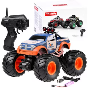 Zdalnie Sterowany Samochód Terenowy Rc Auto Monster Truck Zabawka Prezent - Zabawki zdalnie sterowane - miniaturka - grafika 1