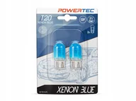 Żarówki samochodowe - Żarówka Powertec Xenon Blue W21/5W T20 12V 21/5W - miniaturka - grafika 1