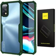 Etui i futerały do telefonów - Etui Pancerne Spacecase Beetle Przezroczyste Plecki Case Pokrowiec Obudowa Realme 7 Pro Zielony - miniaturka - grafika 1