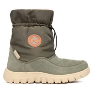 Buty dla dziewczynek - Śniegowce Naturino Varna 2 Wp. 3001578-01-1F23 D Zielony - miniaturka - grafika 1