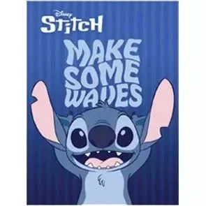 Zeszyt szkolny 16k/A5 w Trzylinie Stitch na plaży - Zeszyty szkolne - miniaturka - grafika 1