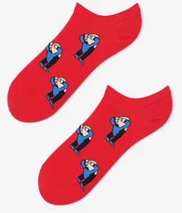 STOPKI MARILYN MEN OMG (kolor czerwony, rozmiar 41-45) - Skarpetki męskie STOPKI MARILYN MEN OMG (kolor czerwony, rozmiar 41-45) - Skarpetki męskie - miniaturka - grafika 1