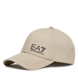 Czapka z daszkiem EA7 Emporio Armani 7X000005 AF11989 M6083 Beżowy - Czapki damskie - miniaturka - grafika 1