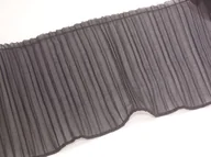 Pasmanteria - Import Taśma elastyczna plisowana żorżeta 8 cm ( 1 mb ) 6A6C-51427 - miniaturka - grafika 1