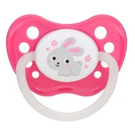 Smoczki uspokajające - Canpol babies CANPOL SMOCZEK KAUCZUKOWY SYMETRYCZNY ""BUNNY&COMPANY"" 18+ MIESIĘCY RÓŻOWY CAN 23/270_PIN - miniaturka - grafika 1