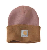 Czapki damskie - Czapka zimowa Carhartt Knit Cuffed Tow-Tone Beanie Cameo Brown - miniaturka - grafika 1