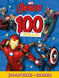 100 naklejek. Avengers. Disney - Kolorowanki, wyklejanki - miniaturka - grafika 1