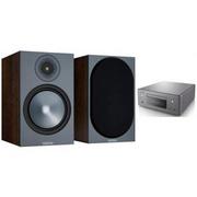 Zestawy stereo - DENON CEOL RCDN-11 DAB sz + MONITOR AUDIO BRONZE 100 walnut - miniaturka - grafika 1