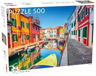 Puzzle - Tactic Puzzle 500 Burano 374092 - miniaturka - grafika 1