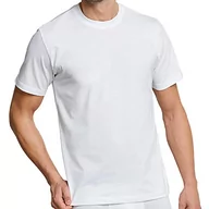 Koszulki męskie - Schiesser Męski T-Shirt Podkoszulek - miniaturka - grafika 1