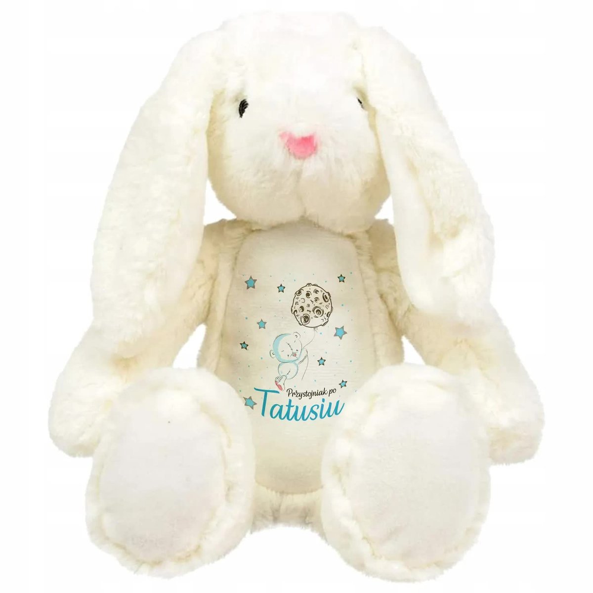 Maskotka Króliczek Królik PRZYSTOJNIAK PO TACIE Wz