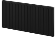 Grzejniki pokojowe - Mexen C11 grzejnik płytowy 400 x 1000 mm, podłączenie boczne, 648 W, czarny - W411-040-100-70 - miniaturka - grafika 1