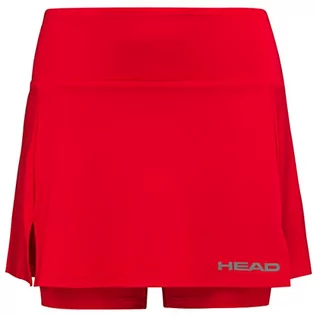 Sukienki i spódnice sportowe - Head Club Basic Skort damskie buty sportowe czerwony czerwony L - grafika 1