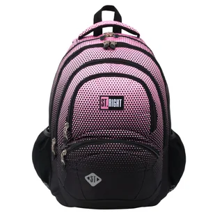 STR Plecak 4 komorowy BP05 Pink Gradient St.Right - Plecaki szkolne i tornistry - miniaturka - grafika 1