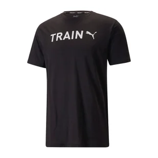 Koszulka fitness męska PUMA Graphic Tee Training z krótkim rękawem - Koszulki sportowe damskie - miniaturka - grafika 1