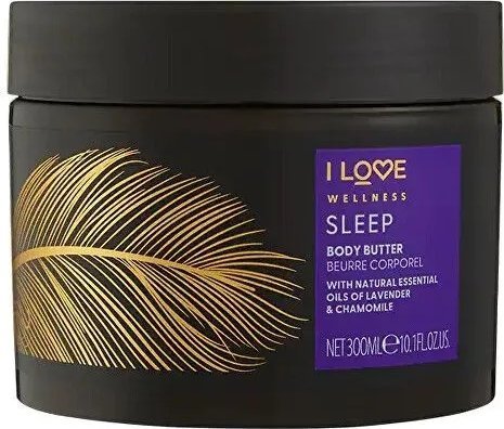 I love I Love, Wellness Sleep, Vegan, Hydrating, Chamomile & Lavender, Body Butter, 300 ml Unisex