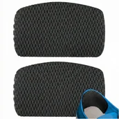 Akcesoria obuwnicze - NAPRAWCZE ZAPIĘTKI DO BUTÓW CZARNE WKLEJANE WKŁADKI PIANKOWE MIĘKKIE OCHRONNE PARA - miniaturka - grafika 1