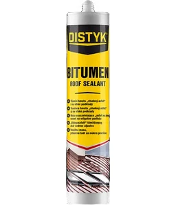 Distyk uszczelniacz bitumiczny dekarski 310 ml - Kleje i inne preparaty budowlane - miniaturka - grafika 1