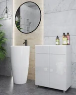 Szafki łazienkowe - artmeble24 SZAFKA KOMODA ŁAZIENKOWA WISZĄCO - STOJĄCA 60 POŁ - miniaturka - grafika 1